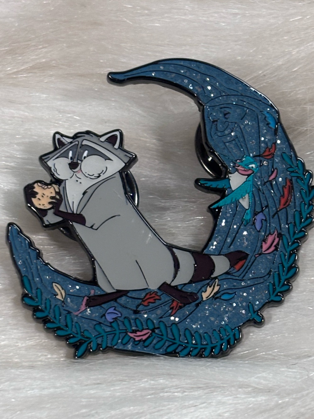 Loungefly Meeko Flit Sidekicks On Crescent Moons Mystery 2025 Disney Pin